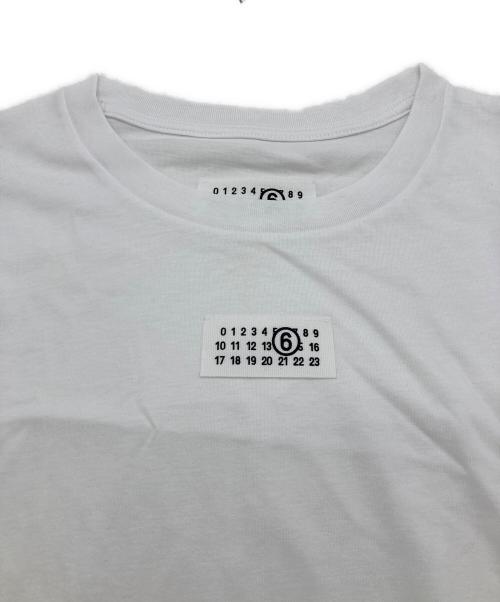 Maison Margiela（メゾンマルジェラ）Maison Margiela (メゾンマルジェラ) クルーネックTシャツ ホワイト サイズ:16Lの古着・服飾アイテム