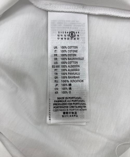 Maison Margiela（メゾンマルジェラ）Maison Margiela (メゾンマルジェラ) クルーネックTシャツ ホワイト サイズ:16Lの古着・服飾アイテム