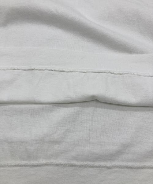 ATOMOFACTORY（アトモファクトリー）ATOMOFACTORY (アトモファクトリー) 袖編み切替Tシャツ ホワイト サイズ:ＦＲＥＥの古着・服飾アイテム