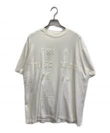 KURO（クロ）の古着「17 ROUND SHAPE DYED TEE」｜ホワイト