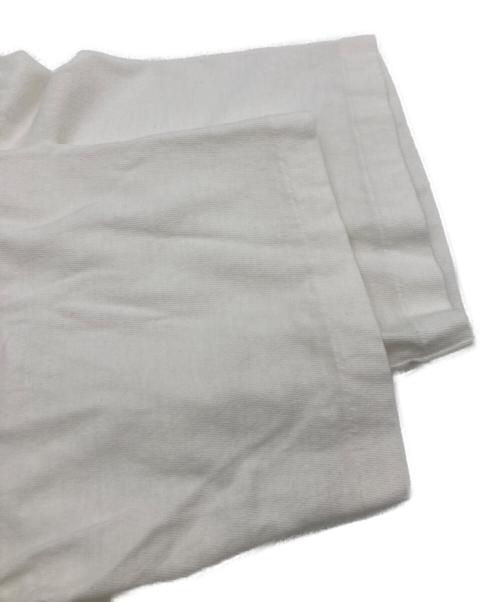 KURO（クロ）KURO (クロ) 17 ROUND SHAPE DYED TEE ホワイト サイズ:2の古着・服飾アイテム