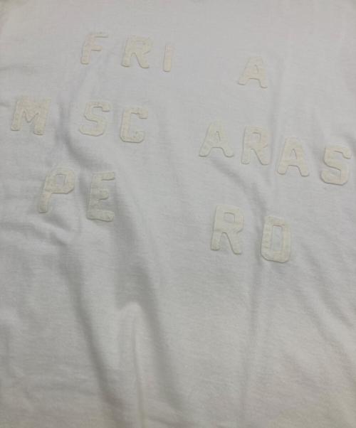 KURO（クロ）KURO (クロ) 17 ROUND SHAPE DYED TEE ホワイト サイズ:2の古着・服飾アイテム