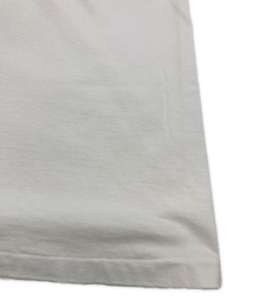 KURO（クロ）KURO (クロ) 17 ROUND SHAPE DYED TEE ホワイト サイズ:2の古着・服飾アイテム