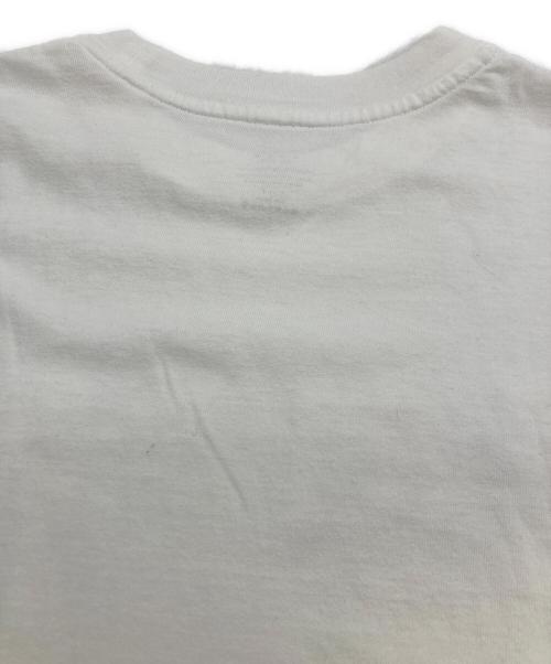 KURO（クロ）KURO (クロ) 17 ROUND SHAPE DYED TEE ホワイト サイズ:2の古着・服飾アイテム