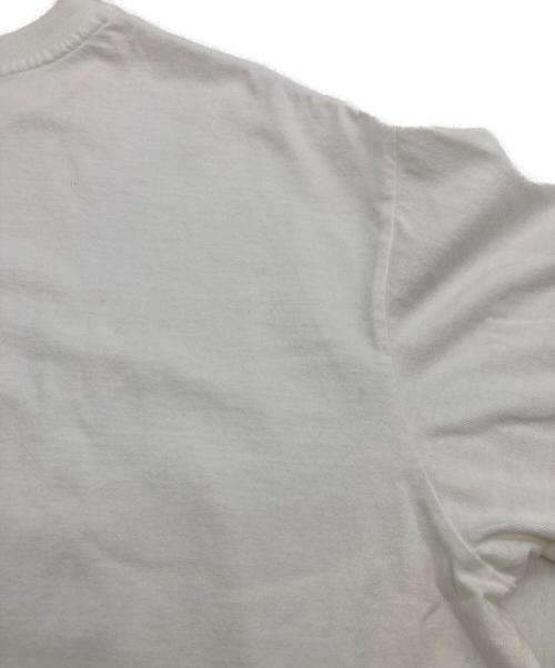 KURO（クロ）KURO (クロ) 17 ROUND SHAPE DYED TEE ホワイト サイズ:2の古着・服飾アイテム