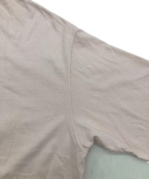 AURALEE（オーラリー）AURALEE (オーラリー) BRUSHED ORGANIC COTTON JERSEY TEE ピンク サイズ:5の古着・服飾アイテム