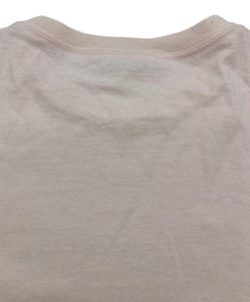 AURALEE（オーラリー）AURALEE (オーラリー) BRUSHED ORGANIC COTTON JERSEY TEE ピンク サイズ:5の古着・服飾アイテム