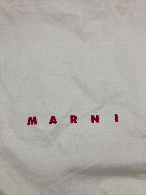 MARNI（マルニ）MARNI (マルニ) Tribeca ショッピングバッグ ホワイト×ブルーの古着・服飾アイテム