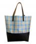 MARNI (マルニ) Tribeca ショッピングバッグ ホワイト×ブルー：22000円