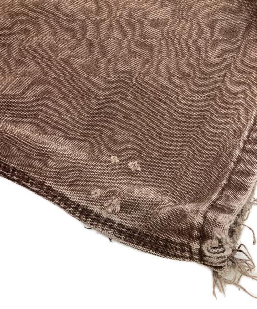 CarHartt（カーハート）CarHartt (カーハート) ダブルニーデニムパンツ ブラウン サイズ:14×32の古着・服飾アイテム