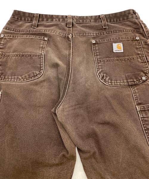 CarHartt（カーハート）CarHartt (カーハート) ダブルニーデニムパンツ ブラウン サイズ:14×32の古着・服飾アイテム