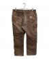 CarHartt (カーハート) ダブルニーデニムパンツ ブラウン サイズ:14×32：18000円