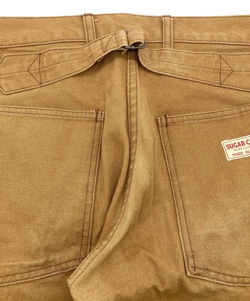 SUGAR CANE（シュガーケーン）SUGAR CANE (シュガーケーン) コットンキャンバス ワークパンツ ブラウン サイズ:Lの古着・服飾アイテム