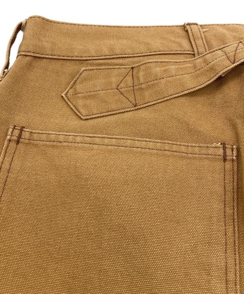 SUGAR CANE（シュガーケーン）SUGAR CANE (シュガーケーン) コットンキャンバス ワークパンツ ブラウン サイズ:Lの古着・服飾アイテム