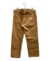 SUGAR CANE (シュガーケーン) コットンキャンバス ワークパンツ ブラウン サイズ:L：6000円