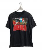 HOLOUBEKホロウベック）の古着「ＡＫＩＲＡプリントTシャツ/ＵＳＡ製」｜ブラック