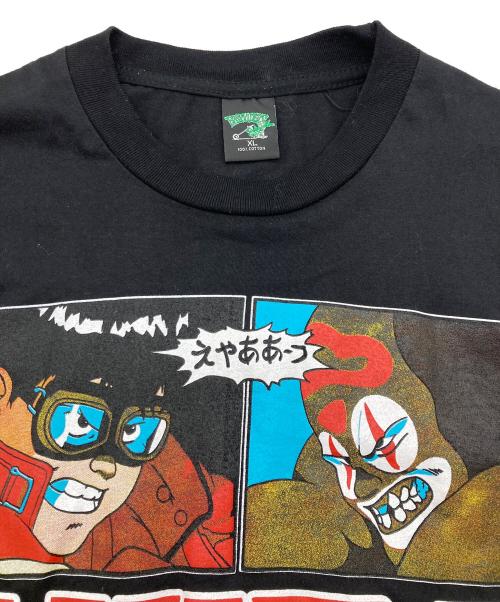 HOLOUBEK（ホロウベック）HOLOUBEK (ホロウベック) ＡＫＩＲＡプリントTシャツ/ＵＳＡ製 ブラック サイズ:XＬの古着・服飾アイテム