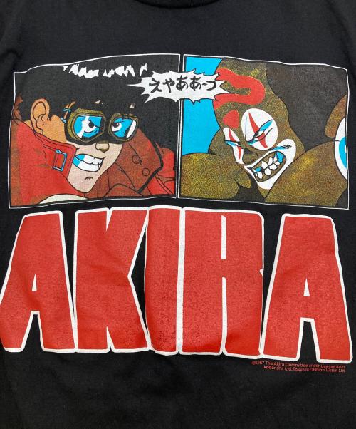 HOLOUBEK（ホロウベック）HOLOUBEK (ホロウベック) ＡＫＩＲＡプリントTシャツ/ＵＳＡ製 ブラック サイズ:XＬの古着・服飾アイテム