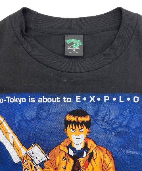 HOLOUBEK（ホロウベック）HOLOUBEK (ホロウベック) ＡＫＩＲＡ　プリントTシャツ ブラック サイズ:XLの古着・服飾アイテム