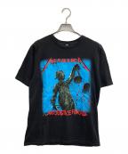 ALSTYLE APPAREL & ACTIVEWEARアレスタイルアパレル＆アクティブウェア）の古着「METALLICA　プリントTシャツ」｜ネイビー