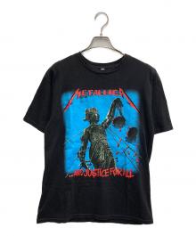 ALSTYLE APPAREL & ACTIVEWEAR（アレスタイルアパレル＆アクティブウェア）の古着「METALLICA　プリントTシャツ」｜ネイビー