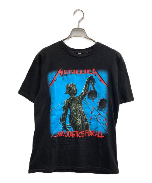 ALSTYLE APPAREL & ACTIVEWEAR（アレスタイルアパレル＆アクティブウェア）ALSTYLE APPAREL & ACTIVEWEAR (アレスタイルアパレル＆アクティブウェア) METALLICA　プリントTシャツ ネイビー サイズ:Mの古着・服飾アイテム