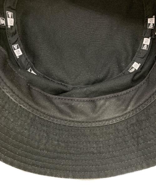 YOHJI YAMAMOTO（ヨウジヤマモト）YOHJI YAMAMOTO (ヨウジヤマモト) New Era (ニューエラ) バケットハット ブラック サイズ:M-Lの古着・服飾アイテム