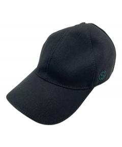 中古・古着通販】GUCCI (グッチ) シェリーラインニット帽 ブラック