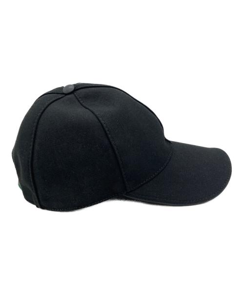 GUCCI（グッチ）GUCCI (グッチ) インターロッキングGキャップ ブラックの古着・服飾アイテム