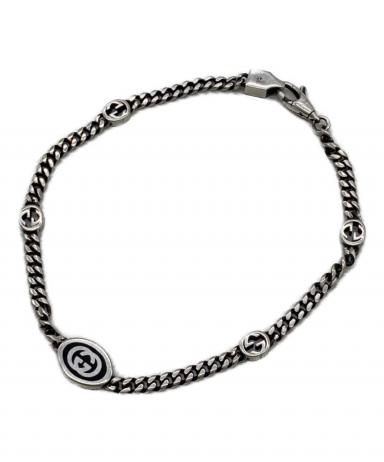 中古・古着通販】GUCCI (グッチ) インターロッキングGブレスレット