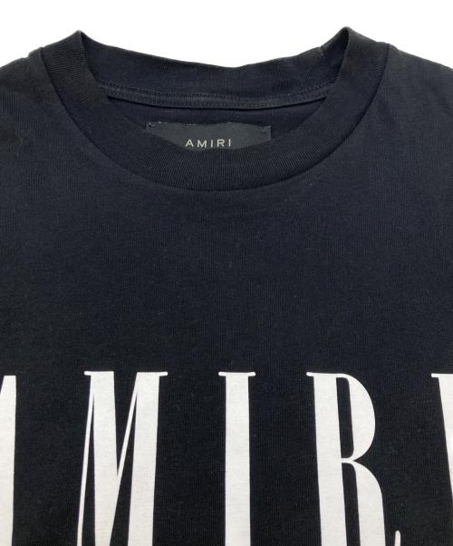 AMIRI（アミリ）AMIRI (アミリ) ロゴプリントTシャツ ブラック サイズ:XSの古着・服飾アイテム