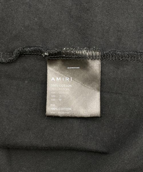 AMIRI（アミリ）AMIRI (アミリ) ロゴプリントTシャツ ブラック サイズ:XSの古着・服飾アイテム