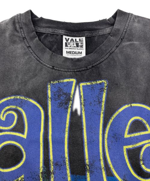 VALE FOREVER（ヴェルフォーエヴァー）VALE FOREVER (ヴェルフォーエヴァー) FUTBALL TEE ブラック サイズ:M 未使用品の古着・服飾アイテム