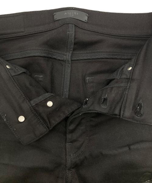 AMIRI（アミリ）AMIRI (アミリ) MX1ダメージスキニーデニムパンツ ブラック サイズ:UK29 FR37 IT45 CN185の古着・服飾アイテム