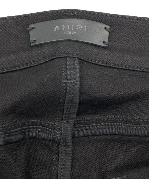 AMIRI（アミリ）AMIRI (アミリ) MX1ダメージスキニーデニムパンツ ブラック サイズ:UK29 FR37 IT45 CN185の古着・服飾アイテム