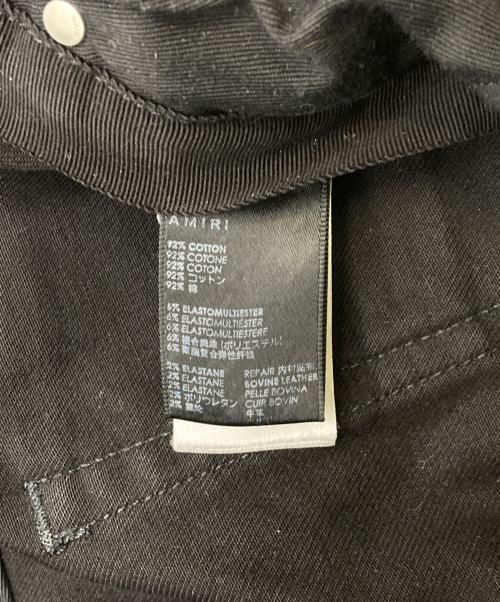 AMIRI（アミリ）AMIRI (アミリ) MX1ダメージスキニーデニムパンツ ブラック サイズ:UK29 FR37 IT45 CN185の古着・服飾アイテム