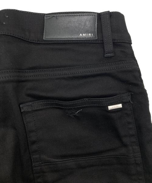 AMIRI（アミリ）AMIRI (アミリ) MX1ダメージスキニーデニムパンツ ブラック サイズ:UK29 FR37 IT45 CN185の古着・服飾アイテム