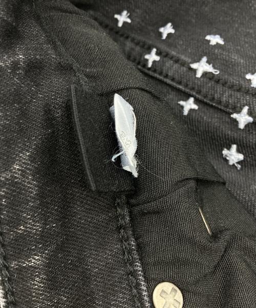 Ksubi（スビ）Ksubi (スビ) ダメージスキニーデニムパンツ ブラック サイズ:29の古着・服飾アイテム