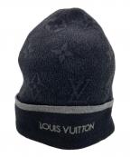 LOUIS VUITTONルイ ヴィトン）の古着「マイ・モノグラムエクリプスニット帽」｜ブラック