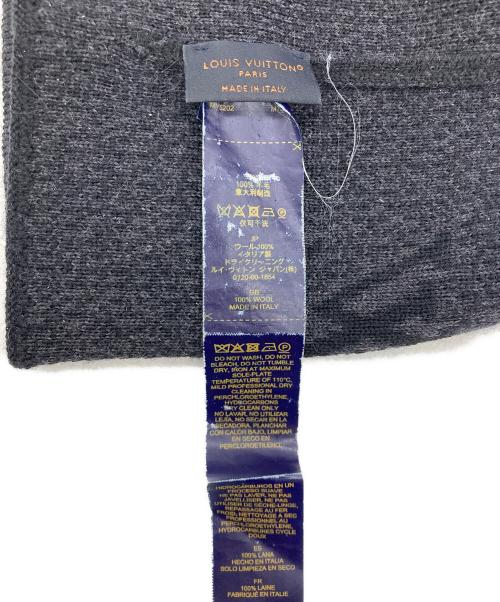 LOUIS VUITTON（ルイ ヴィトン）LOUIS VUITTON (ルイ ヴィトン) マイ・モノグラムエクリプスニット帽 ブラックの古着・服飾アイテム