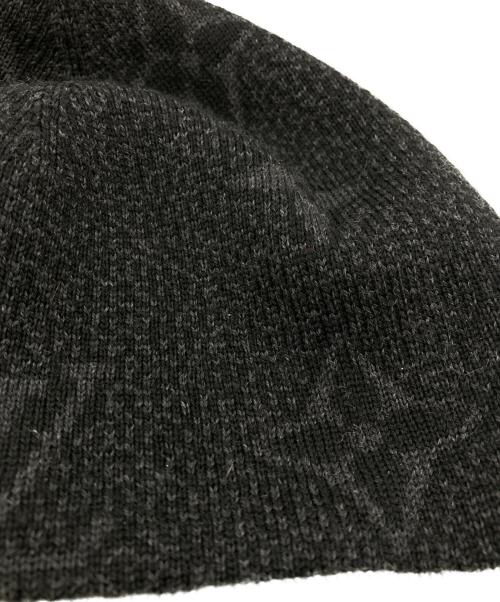 LOUIS VUITTON（ルイ ヴィトン）LOUIS VUITTON (ルイ ヴィトン) マイ・モノグラムエクリプスニット帽 ブラックの古着・服飾アイテム