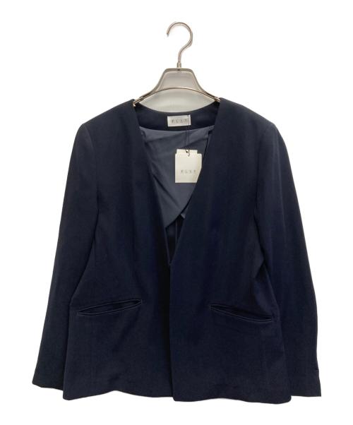 PLST（プラステ）PLST (プラステ) ノーカラージャケット ネイビー サイズ:XXL 未使用品の古着・服飾アイテム