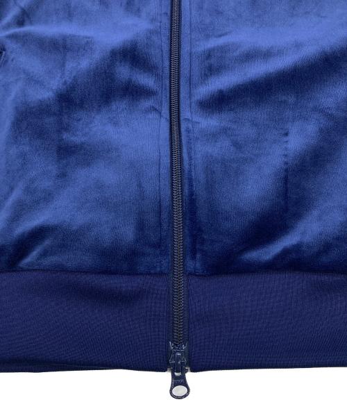 adidas（アディダス）adidas (アディダス) ベロア トラックジャケット ネイビー サイズ:Sの古着・服飾アイテム
