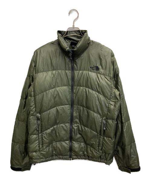 THE NORTH FACE（ザ ノース フェイス）THE NORTH FACE (ザ ノース フェイス) ダウンジャケット オリーブ サイズ:Lの古着・服飾アイテム