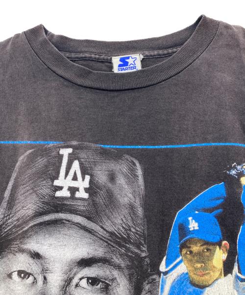 STARTER（スターター）STARTER (スターター) NOMO Dodgers TEE ブラック サイズ:XLの古着・服飾アイテム