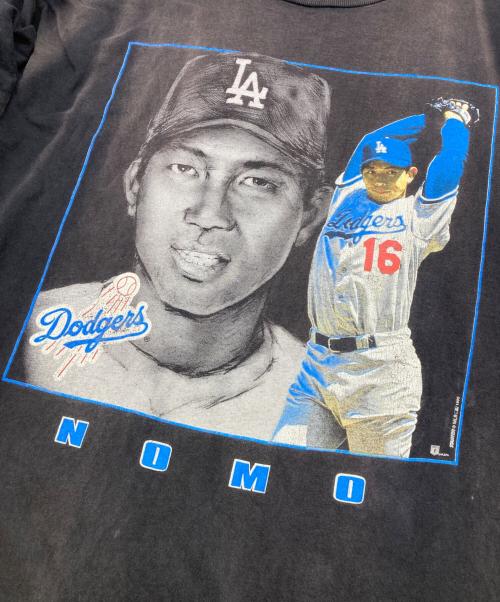 STARTER（スターター）STARTER (スターター) NOMO Dodgers TEE ブラック サイズ:XLの古着・服飾アイテム
