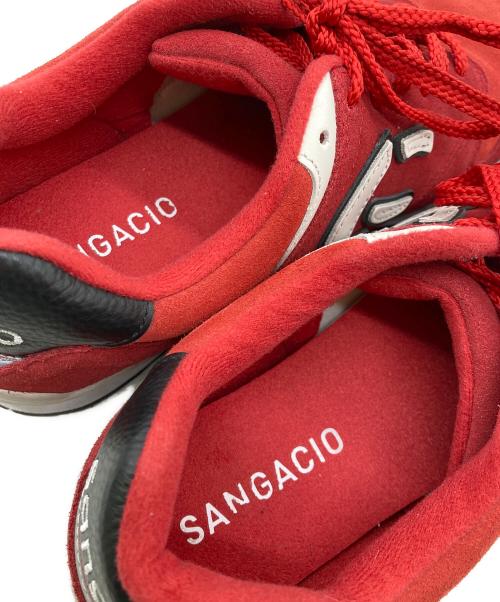 Sangacio（サンガッチョ）Sangacio (サンガッチョ) スニーカー レッド サイズ:27㎝の古着・服飾アイテム
