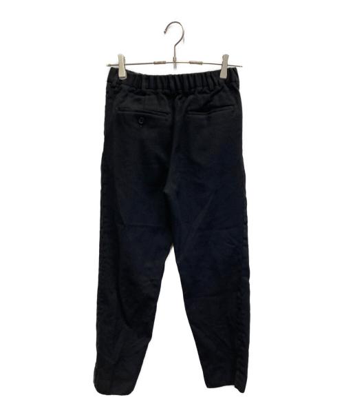 MARKAWARE（マーカウェア）MARKAWARE (マーカウェア) PLEATED FRONT PEGTOP ブラック サイズ:Mの古着・服飾アイテム