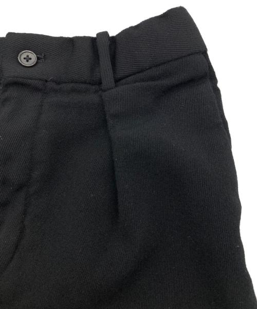 MARKAWARE（マーカウェア）MARKAWARE (マーカウェア) PLEATED FRONT PEGTOP ブラック サイズ:Mの古着・服飾アイテム
