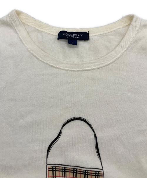 BURBERRY LONDON（バーバリーロンドン）BURBERRY LONDON (バーバリーロンドン) Tシャツ ベージュ サイズ:Lの古着・服飾アイテム